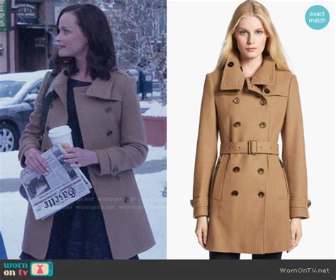 rory gilmore burberry coat|rory gilmore dresses.